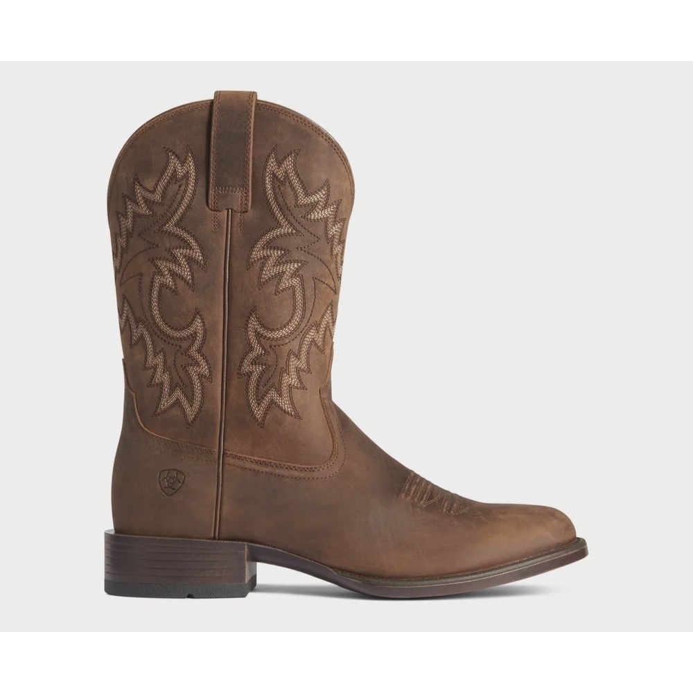Ariat® (Men's 11 WIDE) Stockman™ Ultra Western Boot in Talon Tan - $220